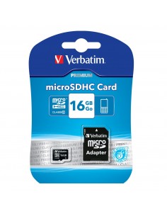 Tarjeta De Memoria Verbatim 16 Gb Micro Sd