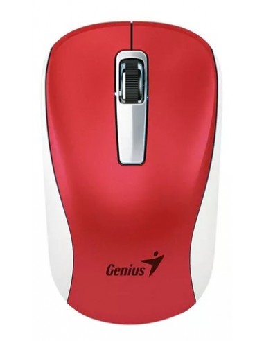 Mouse Genius Nx-7010 Wireless Rojo/blanco