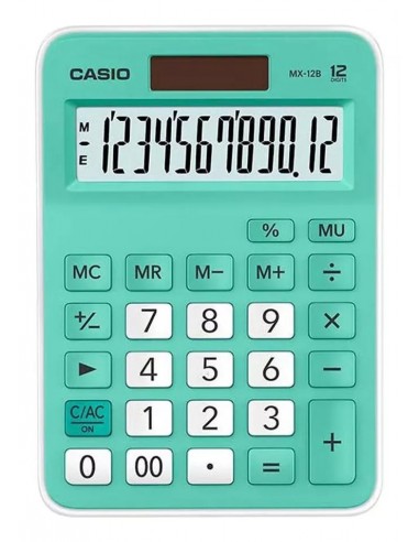 Calculadora Casio Mx-12b-gn Verde