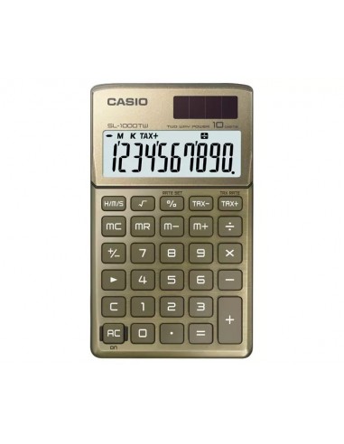 Calculadora Casio Sl-1000sc-gd Dorado