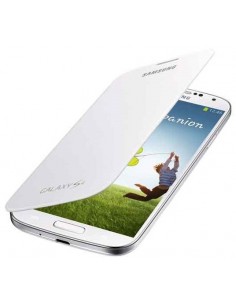 Funda Celular Flip Cover Samsung S4 Blanco